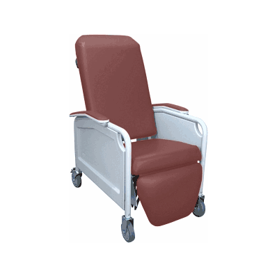 3-position Drop Arm Geriatric Recliners - Rec