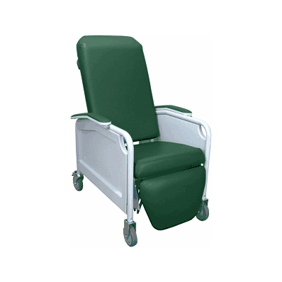 3-position Drop Arm Geriatric Recliners - Rec