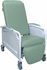 3-position Drop Arm Geriatric Recliners - Recliner, 3 Pos, No Tray, MosS GreEn, Tb133 - Winco Inc