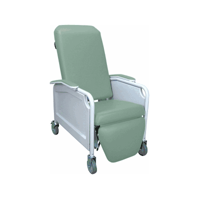3-position Drop Arm Geriatric Recliners - Rec