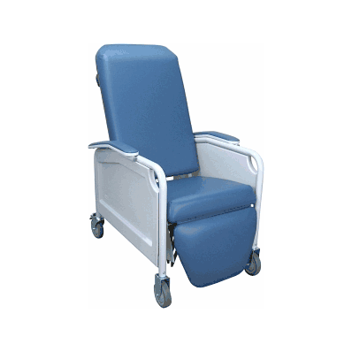 3-position Drop Arm Geriatric Recliners - Rec