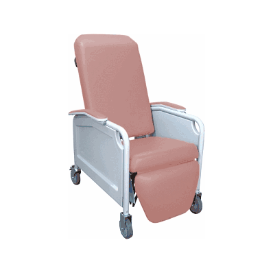 3-position Drop Arm Geriatric Recliners - Rec