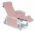 3-position Drop Arm Geriatric Recliners With Tray - Recliner, 3 Position, Drop Arm, Mauve, Tb133 - Winco Inc