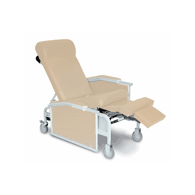3-position Drop Arm Geriatric Recliners With
