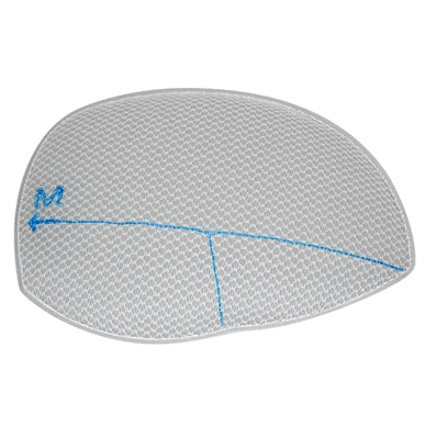 3DMax MID 0116320 (DO NOT ORDER, ask for a quote ) Anatomical Mesh sold as 1/cs. Right, Medium