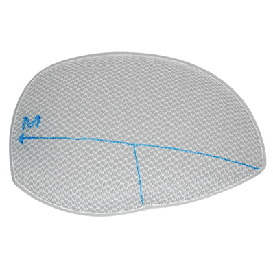 3DMax MID 0116321 (DO NOT ORDER, ask for a quote ) Anatomical Mesh sold as 1/cs. Right, Large