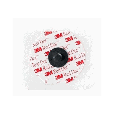 3M #2570 ECG Snap Electrode, 1-3/10" X 1-3/5"