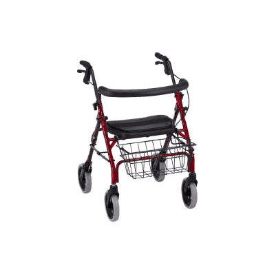 Cruiser Classic 4 Wheel Rollator, color Blue