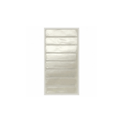 4254C Pre-Printed Label, -1/8" X 5-1/8", Advisory Label, Legend: Allergies