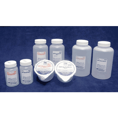 500 mL USP Sterile Water, Screw Top Container