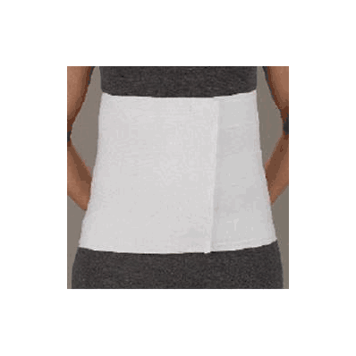 Abdominal binder, 12" X 26-70", universal, white