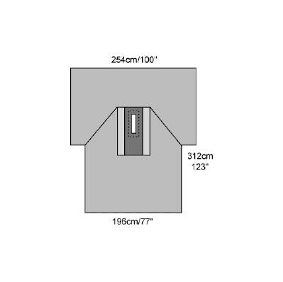 Abdominal Drape Convertors Tiburon Laparoto