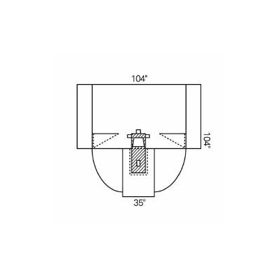 Abdominal Drape Laparoscopy / Pelviscopy Drap