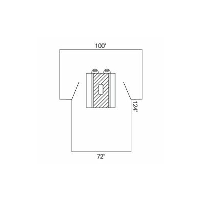 Abdominal Drape Laparotomy Drape 100 W X 72 W