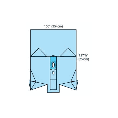 Abdominal Drape Pack Convertors - Lithotomy