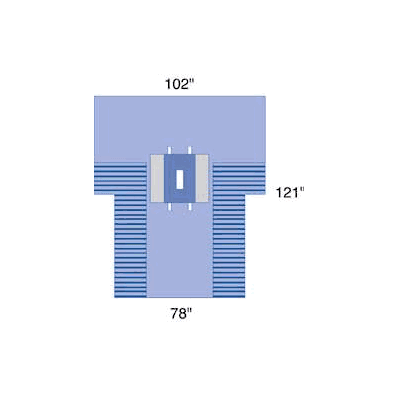 Abdominal Drape Proxima Laparotomy Drape 102