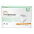  Absorbent Underwear Adult Pull Up, Light Absorbency, Size Medium, 32 - 44 Inch Waist/Hip, color White, Disposable, sold as 4/Case by McKesson Brand UWEMD <br> <br><font color="red"><b>OTHER OPTIONS AVAILABLE:</b></font> <br>Size X-LARGE, <a href="http://www.aaawholesalecompany.com/mck-uwexl-cs.html">click here</a> <br>Size LARGE, <a href="http://www.aaawholesalecompany.com/mck-uwelg-cs.html">click here</a>