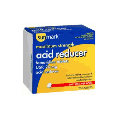 Acid Reducer Sunmark 25 Per Box Tablet - Fam