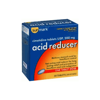 Acid Reducer Sunmark 30 Per Box Tablet - Cim