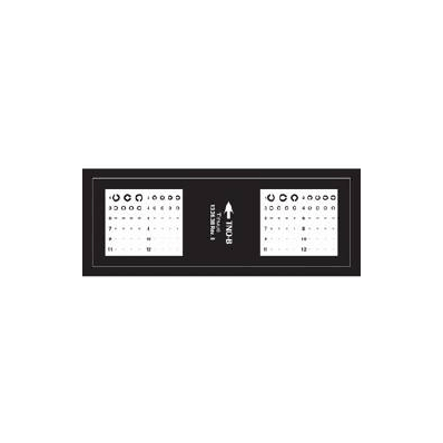 Acuity Test Slide Titmus - Slide, Isase2 "E"