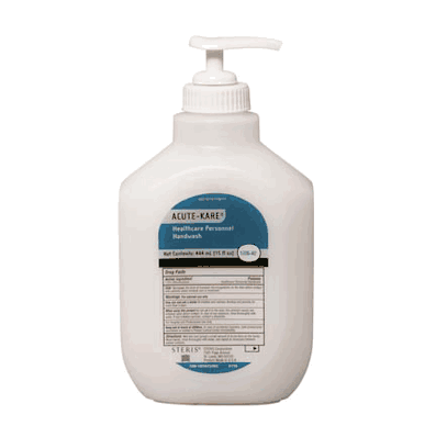 Acute-Kare Antimicrobial Soap liquid, 15 oz