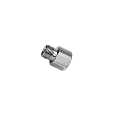 Adapter, DISS, O2 X 1/4 Nptf, 9/16-18 - Sol