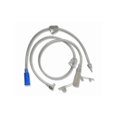 Adapter, Feeding, 24", Right Angle, Y-port -