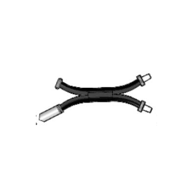 Adapter Female Connection, 2 Tube, Slip Luer,