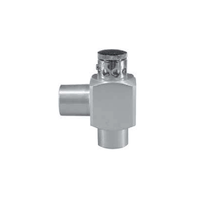 Adapter, Mask Elbow, w/Pop-Off, 22mm, Male x