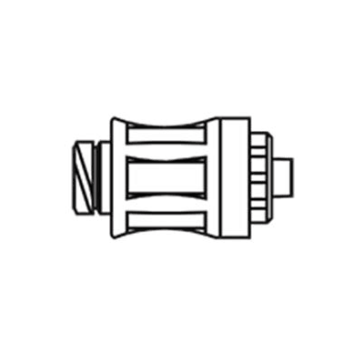 Adapter, needle free with female/male luer lock