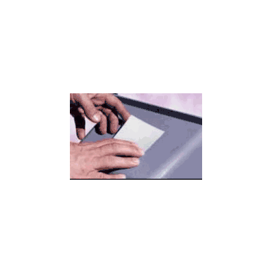 Adhesive Backed Label Holder, 1" Length X 7" Width, 1/Ea - Healthmark45