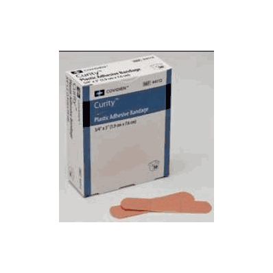Adhesive Bandage Curity 3/4 X 7/8 Inch Neon