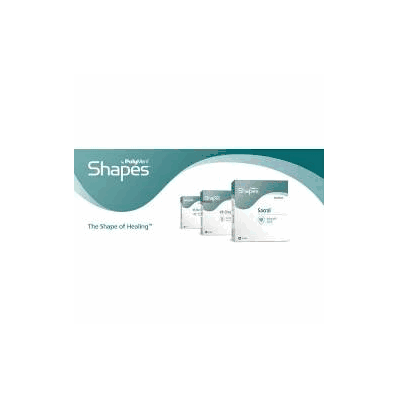 Adhesive Dressing Polymem Shapes Quadrafoam