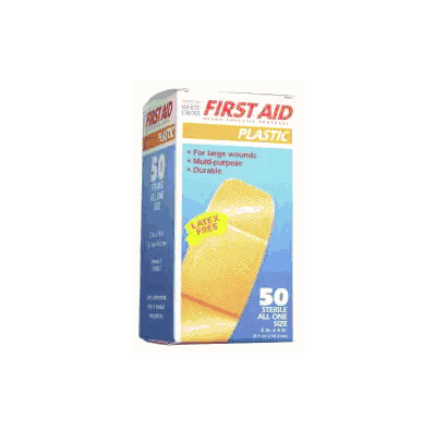 Adhesive Pad Stat Strip Plastic 2 X 4 Inch -