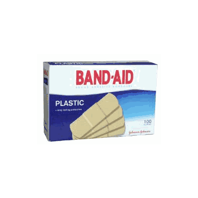 Adhesive Strip Band-aid Plastic 1 X 3 Inch R