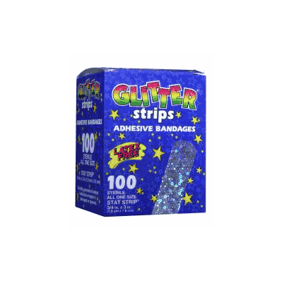 Adhesive Strip Stat Strip Plastic 3/4 X 3 Inc