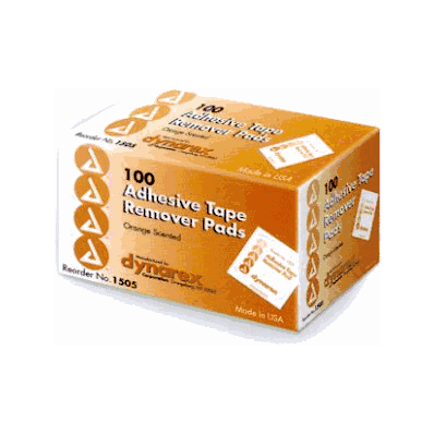 Adhesive Tape Remover Pad - 10/100/Cs - Dynar