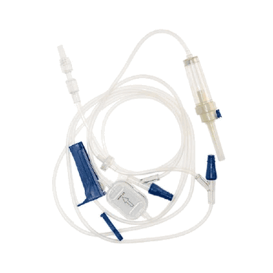 Administration Set, 0.22 Micron Filter Clave Y-Sites 2 Ports