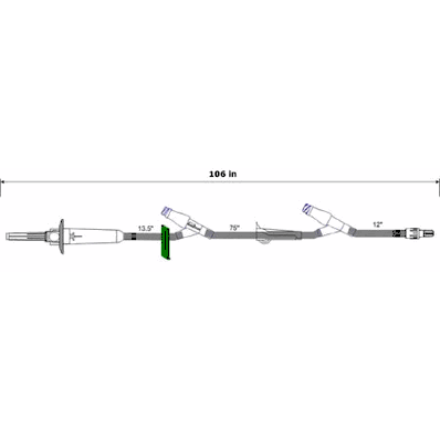 Administration Set, 106" Tubing