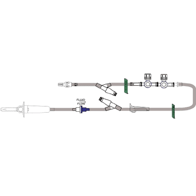 Administration Set, 120" Tubing, 15 Drops / mL