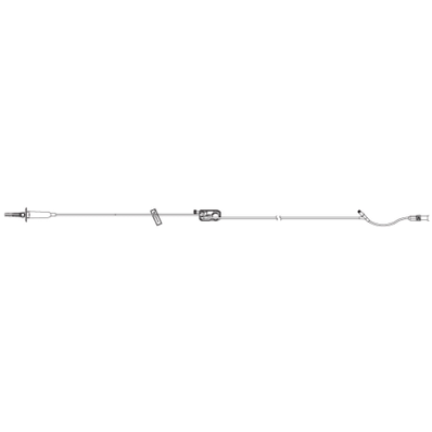 Administration Set, 80" Blood, Macrobore Tubing, 47 mL