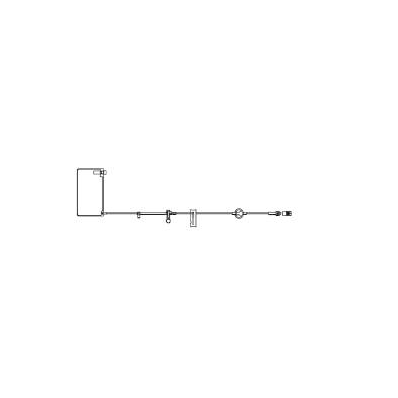 Administration Set 86 Inch - Tubing, Microbor