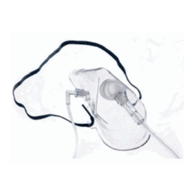 Adult O2/CO2 Mask with Swivel Elbow