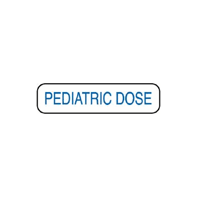 Adversary Label Barkley Pediatric Dose Blue