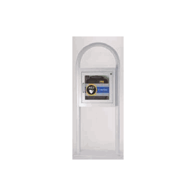 Aed Cabinet Floor Mount Steel - Cabinet, Floo