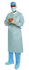 Aero Chrome #44672 Breathable Surgical Gown with Towel, Medium with Hook and Loop Neck Closure Breathable, color Silver (34/Cs) by O&M Halyard Inc<br><br><font color="red"><b>BACK TO THE PRODUCT TABLE, <a href="https://www.aaawholesalecompany.com/apparel-gowns-breathable-surgical-gowns-with-towel-by-halyard.html">CLICK HERE</a></b></font>