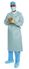 Aero Chrome #44678 Breathable Surgical Gown with Towel, X-Large / X-Long with Hook and Loop Neck Closure Breathable, color Silver (30/Cs) by O&M Halyard Inc<br><br><font color="red"><b>BACK TO THE PRODUCT TABLE, <a href="https://www.aaawholesalecompany.com/apparel-gowns-breathable-surgical-gowns-with-towel-by-halyard.html">CLICK HERE</a></b></font>