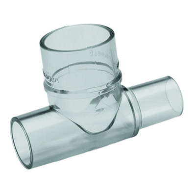 Aerogen 06-AG-AS3020 Solo Tee Piece Adapter, 15mm, Pediatric, Disposable, sold as 10/Pack
