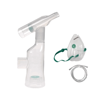 Aerogen 06-AG-AS7001 Ultra with Mouthpiece, Includes O2 Tubing and Adult I-Guard Aerosol Mask, sold as 10/pack