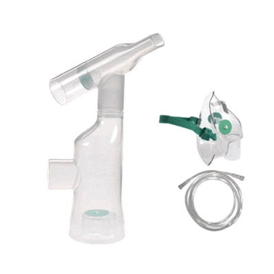 Aerogen 06-AG-AS7002-US Ultra with Mouthpiece, Includes O2 Tubing and Pediatric I-Guard Aerosol Mask, with Mouthpiece, Single Use, sold as 10/Pack